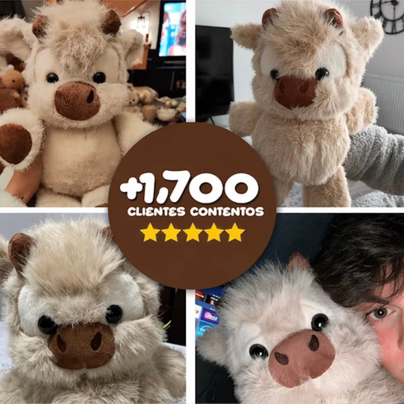 Saltarín el peluche que corre a tus brazos